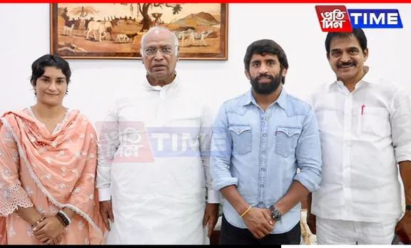 Vinesh Phogat, Bajrang Punia Join Congress Ahead of Haryana Polls